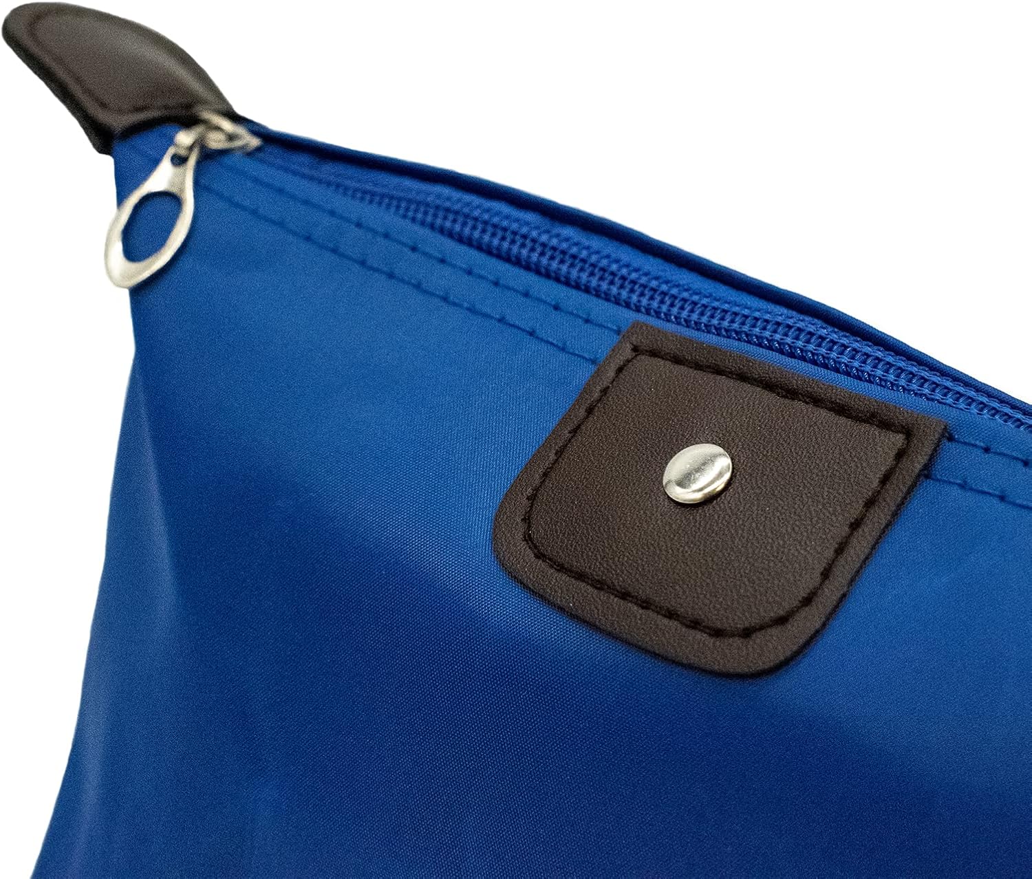 TRIXES 3PCS Small Travel Bag Set – Waterproof Storage and Organiser Pouch for Makeup, Cosmetics, Toiletries, Accessories, Brushes – Bathroom Wash Bags – Royal Blue, Black and Red - Image 2