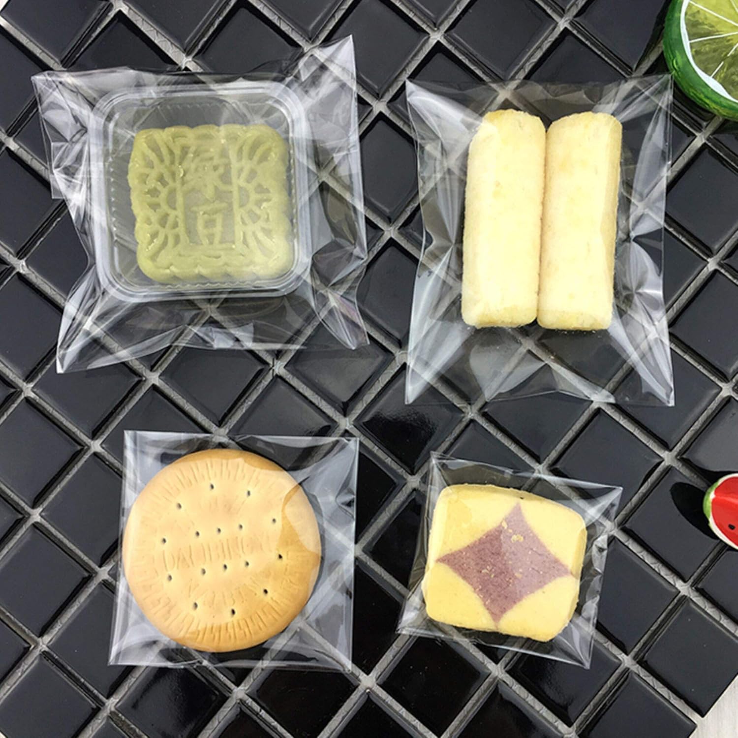 3" x 4" Cello Plastic Poly Bags 200pcs Clear Resealable Cellophane Bags 50µm Self Sealing OPP Poly Bags for Jewelry Earrings Candies Bakery Candle Soap Cookie(13 Sizes for Choosing) - Image 7