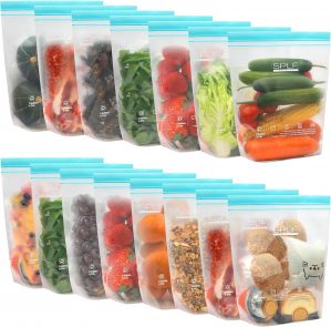 SPLF 15 Pack Reusable Gallon Freeze...