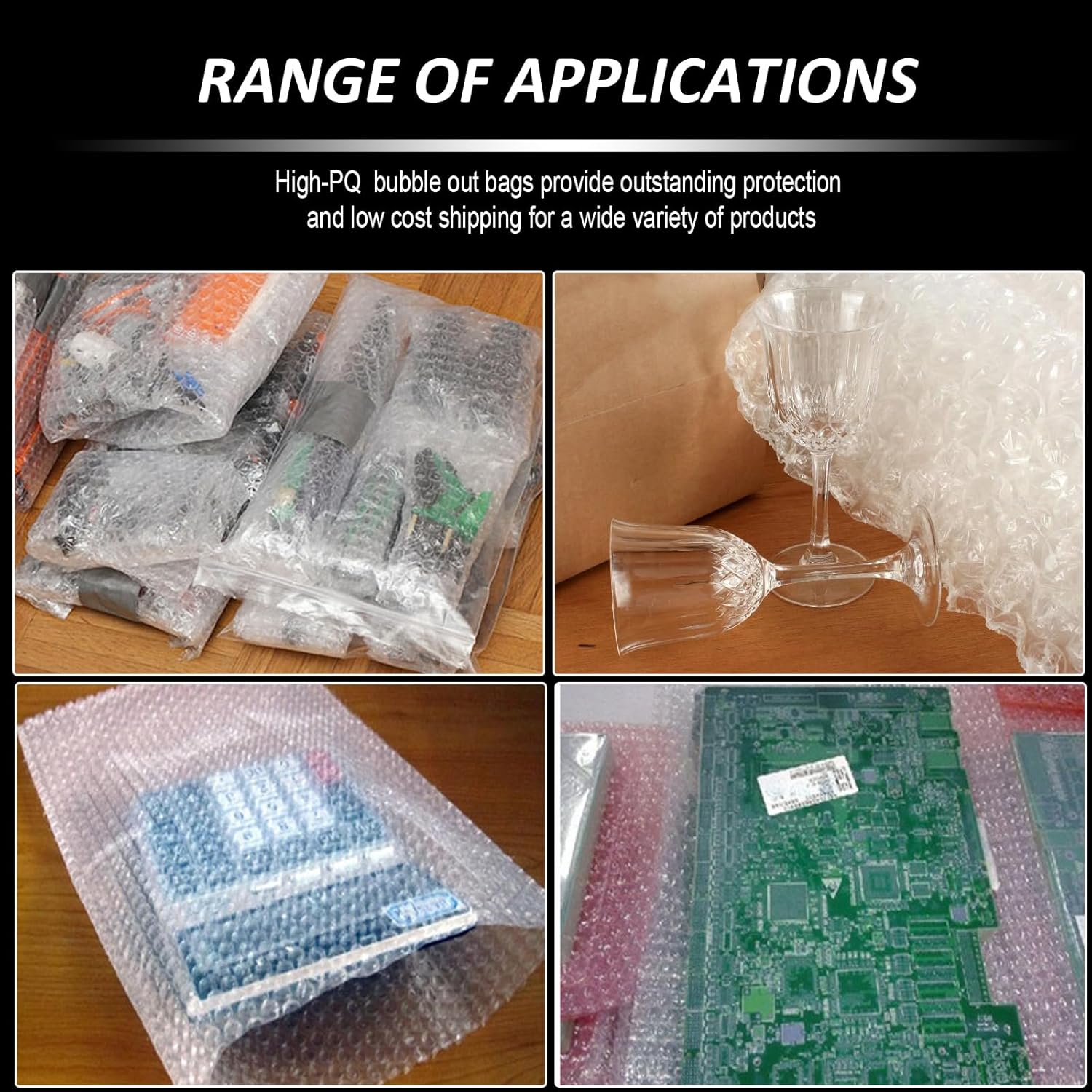 Bubble Pouch Wraps, Clear Not Self-Seal Bubble Out Bags for Packing, Double Walled Cushioning Bags for Shipping, Storage and Moving(30X35CM,50Pack) - Image 7