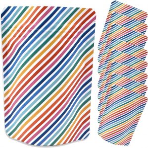 25pcs 9×12cm Stand up Mylar Bags,R...