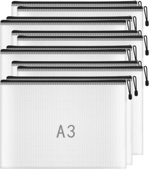 Plastic Wallets A3 Folder A3 Zip Wa...