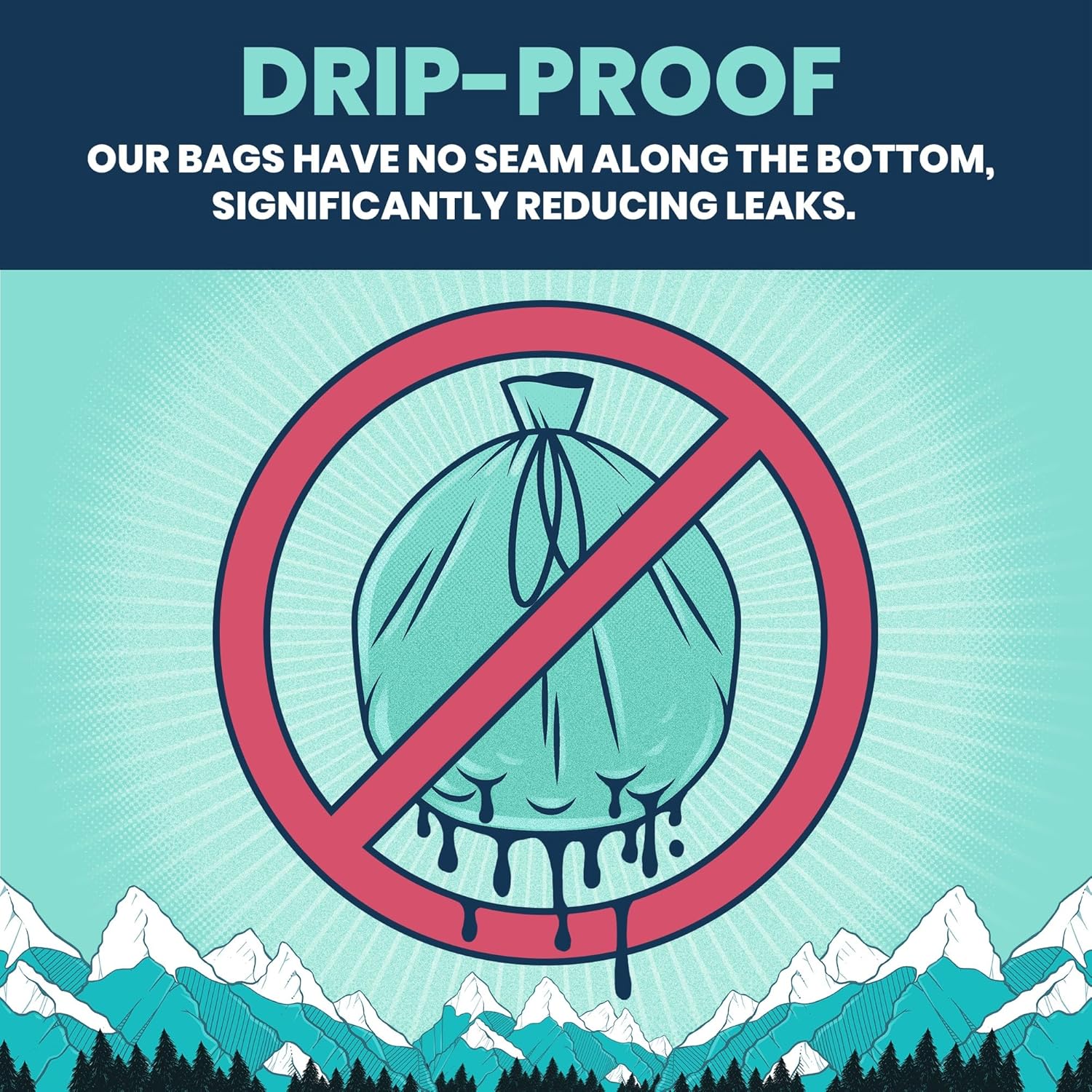 BEAST BIN BAGS, 10 Rolls of 10 x 30 Litre Bags (Total 100 Bags) - Made From 100% Recycled LLDPE - Incredibly Strong, Tall and Slim Drawstring Pedal Blue Bin Bags - Image 7