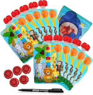 Nom Nom Kids – 10 x 140ml Animal ...