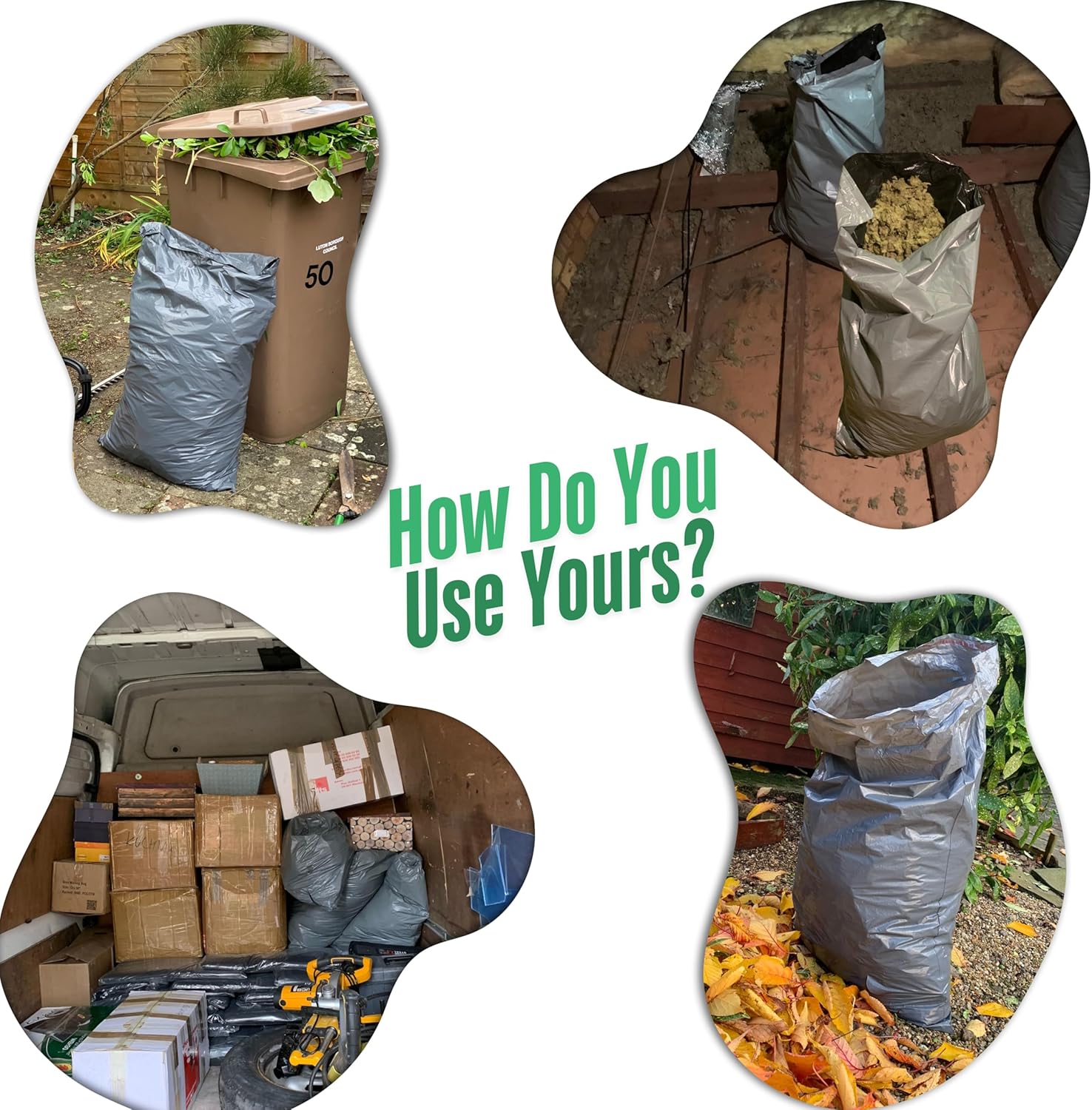 5 Large Postage Bags 24"x 36" Extra Strong Polythene Grey Mail Envelopes for Packaging Clothes Parcel Self Seal Storage Bags - Image 6