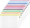 Plastic Wallets A4 Zipped Wallets A...