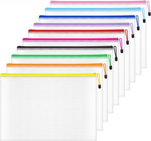 Plastic Wallets A4 Zipped Wallets A...