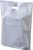 100 White with Handles | Patch Handle Carrier Bags | Large Size 18 x 15 x 3 for Shopping Groceries Gift Boutique Supermarket Cash N Carry Business Market Stall