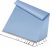 Switory Parcel Bags Postal Bags Shipping Bags Strong Adhesive Mailing Bags, Waterproof and Tear-Proof Multipurpose Envelopes for Clothing, Small Business, Boutique, 30.5 x 39.5cm Blue 25pcs