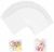 100 PCS Cellophane Bags for Sweet – 10 x 15 cm Self Adhesive Small Plastic Packaging Bags for Wax Melt Soap Jewellery, Clear Frosted Plastic Package for Food Cookie Chocolates Biscuit Candy (10x15cm)