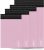 delka Mailing Bags, 60 Mixed Size Pink Poly Mailer Bags, Tear-Resistant Shipping Envelopes for Clothing, Documents, Strong Self-Seal Adhesive, Waterproof & Lightweight Pink