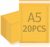 Small Padded Envelopes A5, 20 Pcs Bubble Wrap Envelopes, Jiffy Bags, Kraft Poly Bubble Mailers Bags for Packaging Mailing Shipping Self Seal Yellow