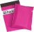 50 Mailing Bag Hot Pink Mailing Poly Postal Self Seal Bags, iSOUL Small 10 x 14 Inch Postage Packaging Assorted Mailers Posting Shipping Post Parcels Package Bags