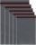 50 Mixed Grey Mailing Poly Postal Self Seal Bags 5 Sizes 10 from Each iSOUL Small to Large Postage Packaging Assorted Mailers Posting Shipping Post Parcels Package Bags
