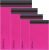 100 Assorted Mixed Hot Pink Mailing Poly Postal Self Seal Bags 4 Sizes 25 from Each iSOUL Extra Small to Large Postage Packaging Assorted Mailers Posting Shipping Post Parcels Package Bags