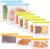 10 Pack Dishwasher Safe Reusable Food Storage Bags (5 Sandwich, 3 Snack, 2 Gallon Bags), BPA Free Extra Thick Leakproof Silicone & Plastic Free Zip-lock Bags