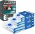 Vacuum Storage Bags 6-Pack (2 Jumbo + 2 Large + 2 Medium), Space Saver Sealer Vacuum Bags for Clothes, Pillows, Duvets, Bedding, Vacuum Bags for Home Organization, Moving and Storage