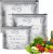 30PCS Reusable Aluminum Foil Sealable Storage Bags, 3 Sizes Zipper Sealable Foil Bags, Aluminium Foils Cooler Bag, Reusable Stand Up Food Pouches With Zipper, Leakproof Refrigerator Freezer Pantry
