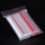Small Ziplock Sealable Grip Seal Bags 5 x 7cm (2×2.8″) Resealable Clear Mini Plastic Pouches – Transparent Polythene Storage for DIY Arts Crafts Office Jewellery, 100PCS