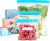 70 Pcs Freezer Bags, Reusable Zip Lock Sandwich Bags, Food Storage Bags Zip Seal, BPA Free, Leakproof, Food Bag for Vegetables, Fruits, Meat, Grains, Candies, Snacks (3 Sizes)