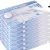 Vacuum Storage Bags 8 Large, Space Saver Sealer Bags, Airtight Compression Bags for Clothes, Pillows, Comforters, Blankets, Bedding(NO PUMP)
