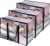 Vieshful 3 Pack Clear Comforter Storage Bag, 40L Clothes Storage Bag with Zipper Closet Organizer, Plastic Storage Containers Moving bags for Comforter, Blanket, Bedding, Duvet, Toys