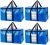 TAILI Large Moving Bags & Storage Bags 4 Pack, Clear Window & Reinforced Handles,Heavy Duty Storage Bags with Zips for Clothes,Beddings,Travel,Camping,Loft,Moving box alternatives