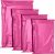 60 Mixed Mailing Postal Self-Seal Closure Plastic Bags – Envelopes for Posting Clothes, Postal, Packaging, Shipping Bags – Tempered Proof, Secure Medium Postage Bags – Mixed Sizes Hot Pink